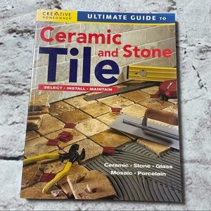 💰5/$20 DIY Ceramic and Stone Tile Home Improvement Book